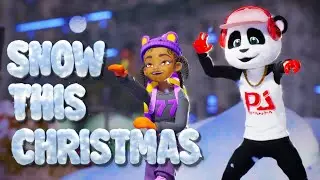 Christmas Vibes on MAX! Pj Panda | Snow This Christmas Music Video