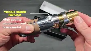GOTH-3Designs - Yoda's Lightsaber Replica - Star Wars Young Jedi Adventures - Rising Star