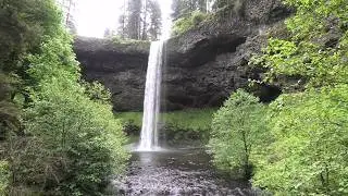 Silver Falls State Park - Hiking the Trail of Ten Falls - Oregon Road Trip, Part 2 - 5/25 (4K)