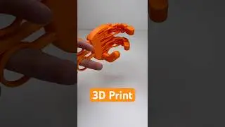 Рука, напечатанная на 3D-принтере!