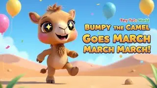 Camel March Song 🐪 | Fun Nursery Rhyme for Toddlers