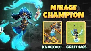 Mirage Champion Skin Animation in Clash of Clans | Mirage Champion Skin Review