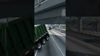 Epic high speed dump truck crash #beamngdrive #semitruck #epiccrash #beamngepiccrashes