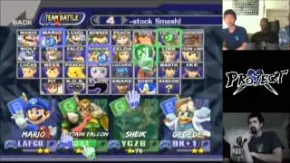 Project M Demo 2 - CTL (Falcon) & ycz6 (Jiggs) vs Godslafco (Mario) & 9K+1 (Lucas, DDD)