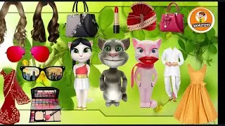 talkingtom ke Dulha Dulhan ke makeup video @bsbillu  #billucomedy @chhotabillu #talkingtom #billa