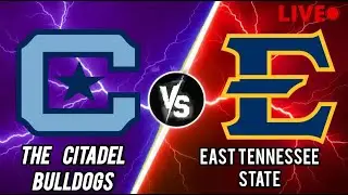 East Tennessee State Vs The Citadel Live | NCAA Men's Basketball | PLAY BY PLAY | SCOREBOARD