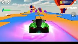 GT Car Stunt Race: Mega Ramps
