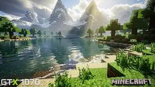GTX 1070 Minecraft 512x vs 1024x vs 2048x Texture Comparison | Ultra Graphics Test