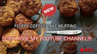 FLUFFY COFFEE CAKE MUFFIN||كعكة المافن الذيذة