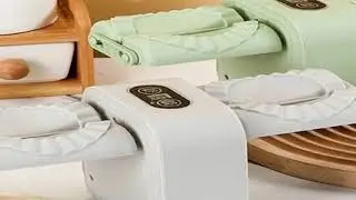 Automatic Dumpling Maker Press Household Double Head Wrapper Dumpling Pastry Making Empanadas Pierog