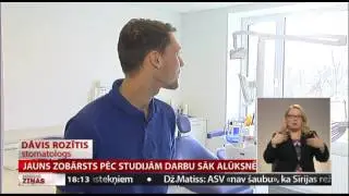 Jauns zobārsts pēc studijām darbu sāk Alūksnē