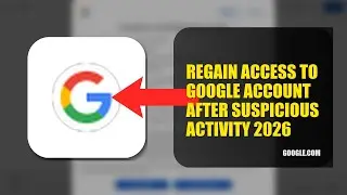 How To Regain Access To Google Account After Suspicious Activity 2026 (STEP BY STEP)
