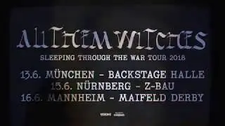 All Them Witches - Sleeping Through The War Tour 2018 - Trailer