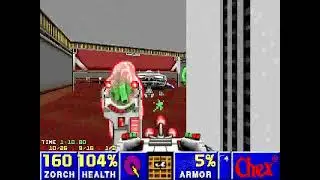 Chex Quest (PC) - Map 1: Landing Zone