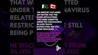 Canada 🇨🇦 announces major cut in visa processing time for Pakistanis 🇵🇰 #shorts #viral #ytshorts