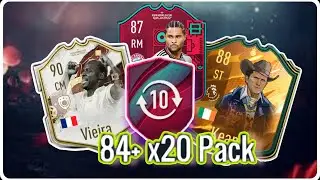 OMG FIFA 23 84+x20 pack and icon pack opening! Insane pulls