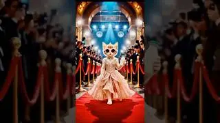 Dudi Dudi Dum Dum🥰👑 Red Carpet Royalty: The Milk Queen Has Arrived! 🐾✨