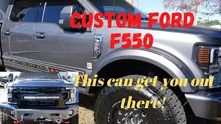 Ford F550 2022 года от Elevation Off Grid: мощная мощность для автодома и возможность буксировки с помощью Liquid Springs