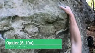 Oyster (5.10a) Sand Rock, AL