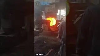 625 锻造桶正在锻造 #forgingbarrel #forged #625forgingbarrel #forging