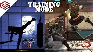 Shadow Fight 2 vs Shadow Fight 3 Training Mode