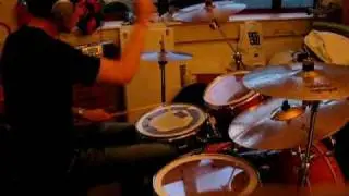 U2 - Bullet The Blue Sky (drum cover)