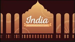 Simple Independence Greeting Card | Animated Card | Use These Cards  without watermark #india