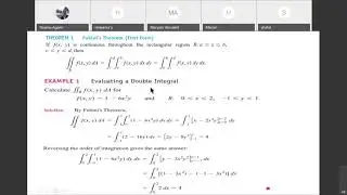 Double Integral over Rectangular and Non Rectangular Area 20200323 0707 1