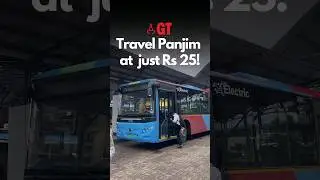 Smart EV bus ride around Panjim @ just under Rs 25! #goa #ktc #panjim #goabuses  | Gomantak Times |