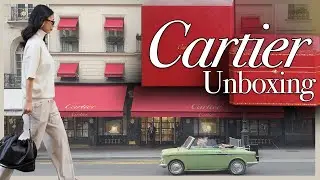 🇫🇷🐆ParisのCartier本店で購入した時計&欲しかったテニスブレスレットの開封| Sakura Hoseki💎