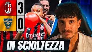 MILAN LECCE 3-0 | PARTITA MAI IN DISCUSSIONE, FINALMENTE GIMENEZ. ED ORA L'ESAME DI MATURIT&Agrave;