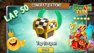 Dragon City - Reached LAP 50 REWARD of High Arcane Dragon [SPECIAL REWARD] 😱