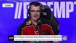 Sentinels (PRX vs. SEN) VCT Masters Toronto Post-Match Press Conference