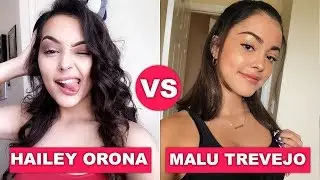 Hailey Orona Vs Malu Trevejo (Best Dance Battle Part2) Musically Compilation 2018