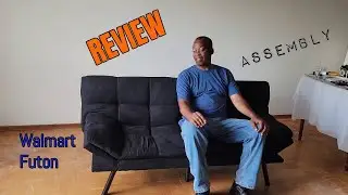 Walmart / Mainstays Memory Foam Futon / Setup / Review ( JULY 2025 ) Is it worth it?