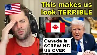 Trump THREATENS Canada Over Gordie Howe Bridge | American Reaction