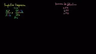 Multiplier et simplifier des fractions rationnelles