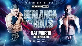 Berlanga vs Rolls Is On!!! #boxing #edgarberlanga #steverolls #ggg #gennadygolovkin #toprankboxing