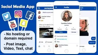 How to make a social media app like Instagram | android studio app source code
