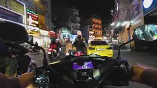 Da Lat City at Night | POV Drive Through Vietnam&rsquo;s Highland