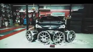 Enkei Raijin wheels Installation on GT86 / BRZ in Dubai, UAE