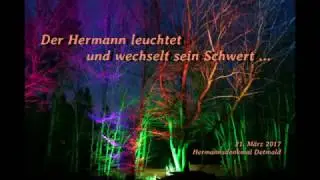 Hermann leuchtet und wechselt Schwert - 2017