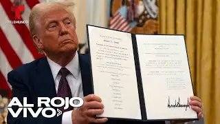 Trump firma orden ejecutiva para acabar con la libertad sin fianza en efectivo en Washington D.C.