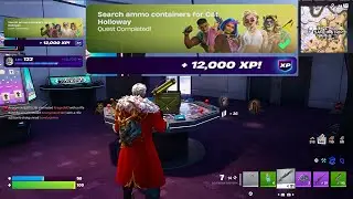 How to EASILY Search ammo containers for Cat Holloway in Fortnite locations Quest!