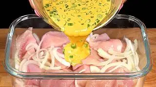 My kids' favorite recipe for dinner! 🔝This chicken breast is so delicious! I cook it twice a week!