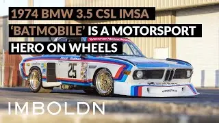 1974 BMW 3.5 CSL IMSA &lsquo;Batmobile&rsquo; Is A Motorsport Hero On Wheels