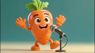 The Happy Carrot Song | Fun & Healthy Food Song for Preschool Kids