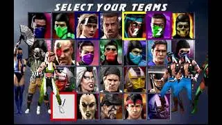 Así es como juego con Kitana y Kabal a umk3 online fightcade 2026
