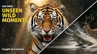 &ldquo;Unseen Wild Moments 🐯 | Real Jungle Hunting Caught on Camera&rdquo;