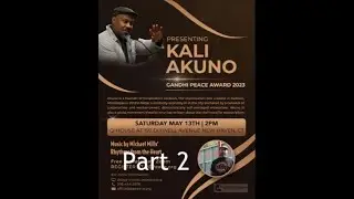 Gandhi Peace Award 2023 to Kali Akuno (Part 2)